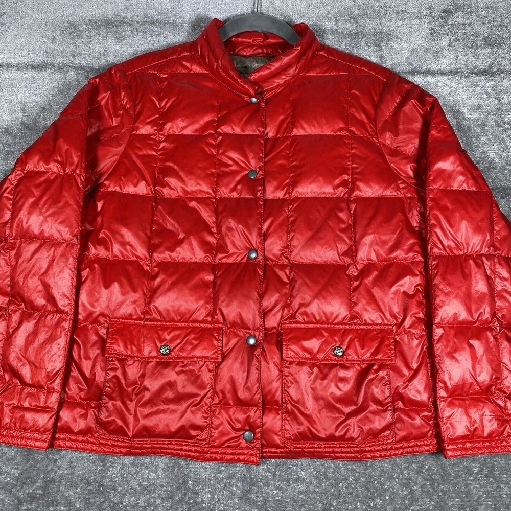 Eddie Bauer Red Puffer Jacket